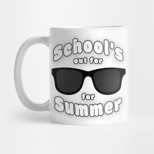 Schools Out For Summer Sunglasses Mug